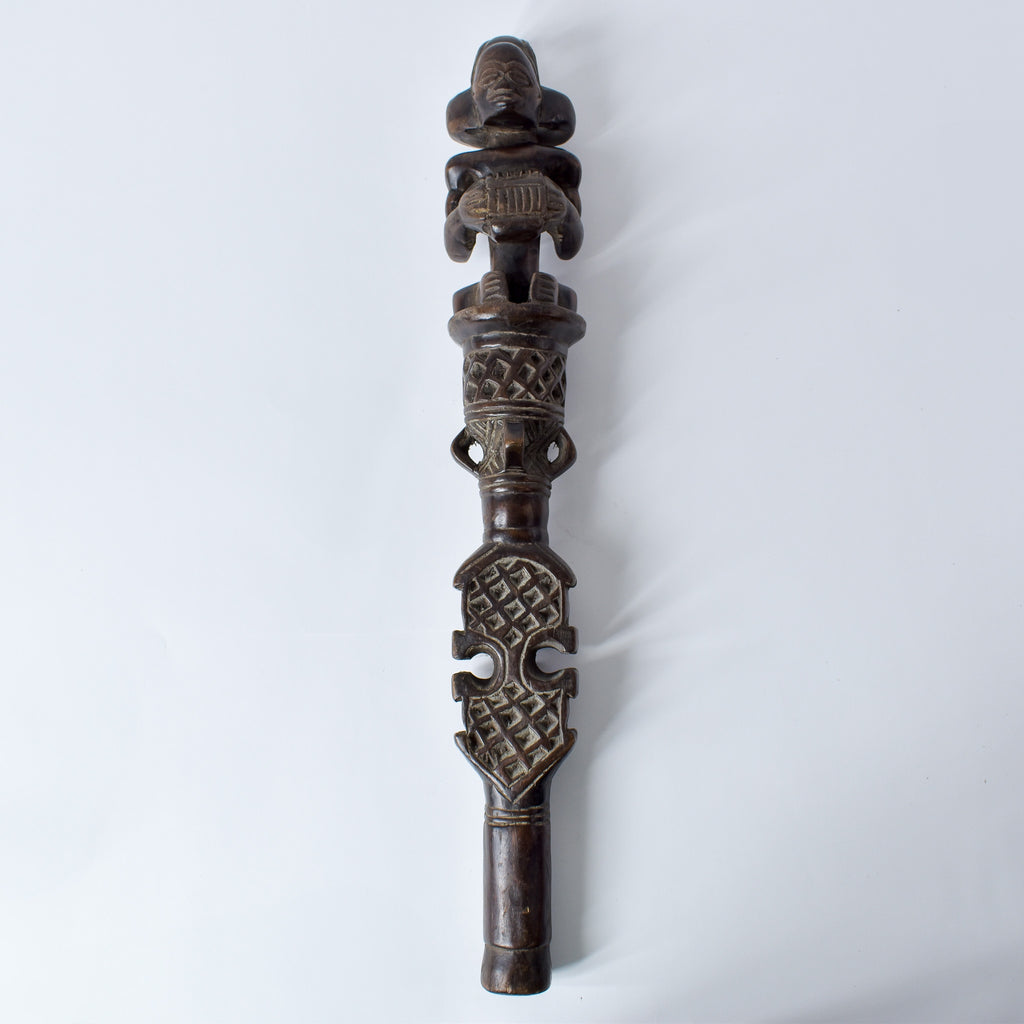Chokwe Figural Scepter Congo