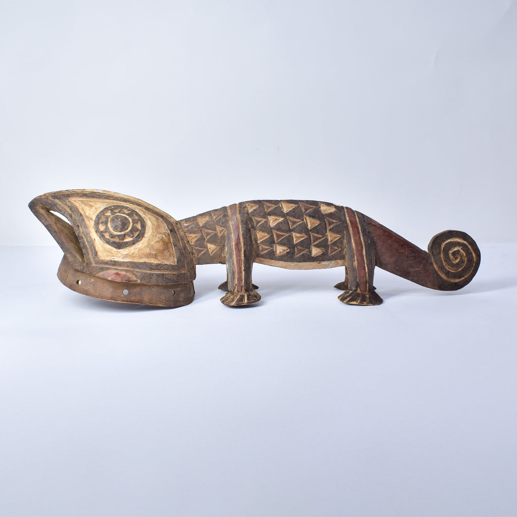 Bobo Chameleon Mask Burkina Faso
