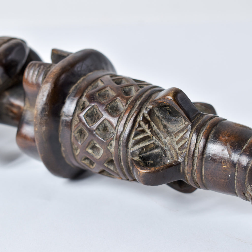 Chokwe Figural Scepter Congo