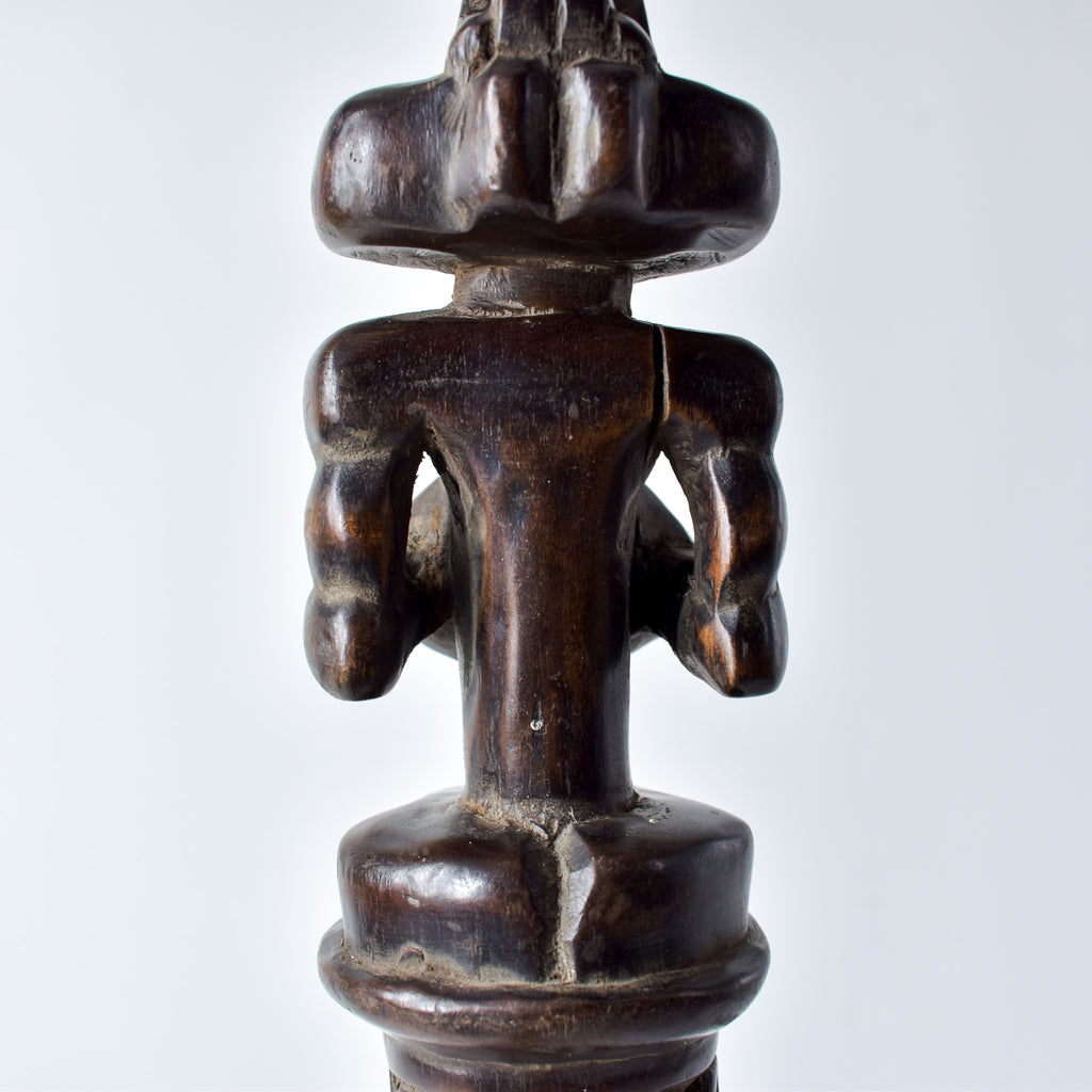 Chokwe Figural Scepter Congo