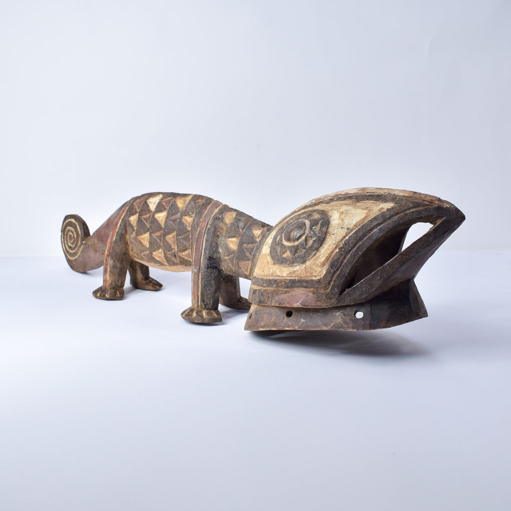 Bobo Chameleon Mask Burkina Faso