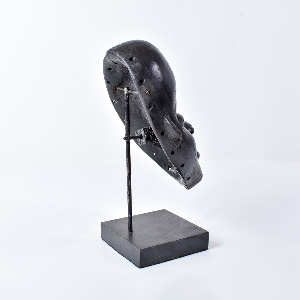 Dan Deangle Mask on Custom Stand Liberia