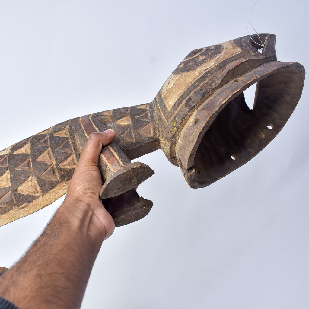 Bobo Chameleon Mask Burkina Faso