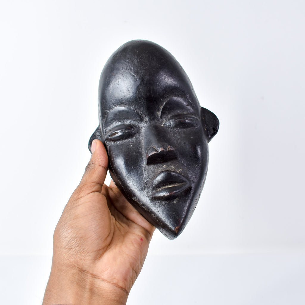 Dan Deangle Mask on Custom Stand Liberia