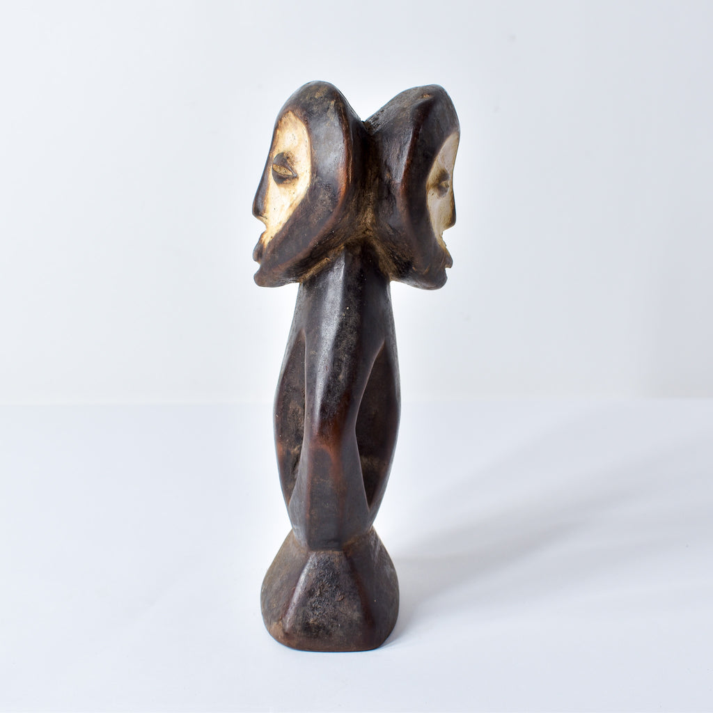 Lega Double Faced Figure Congo