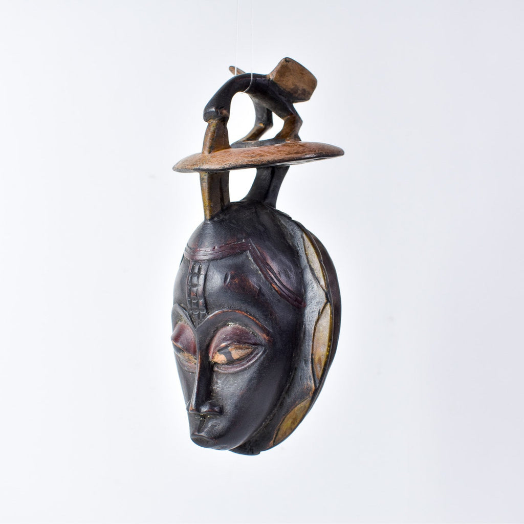 Guro Passport Mask with Bird Côte d'Ivoire