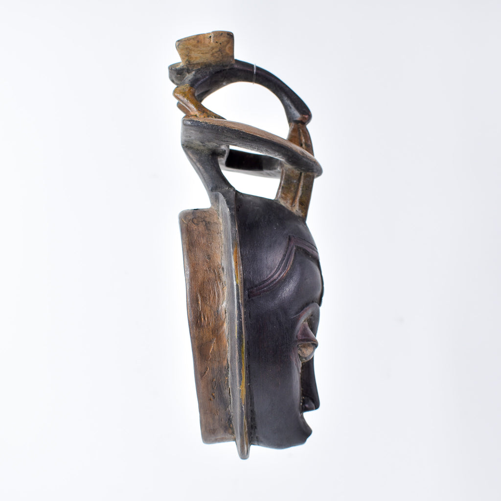 Guro Passport Mask with Bird Côte d'Ivoire