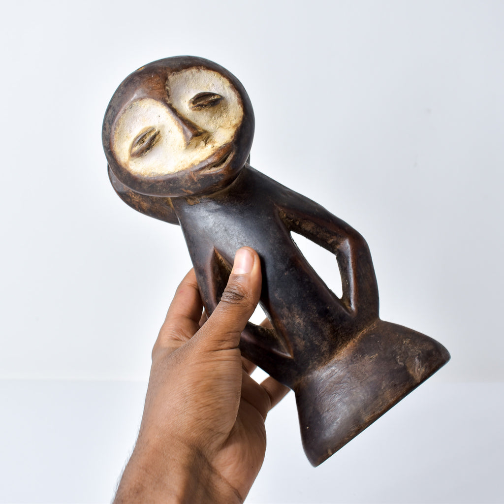 Lega Double Faced Figure Congo