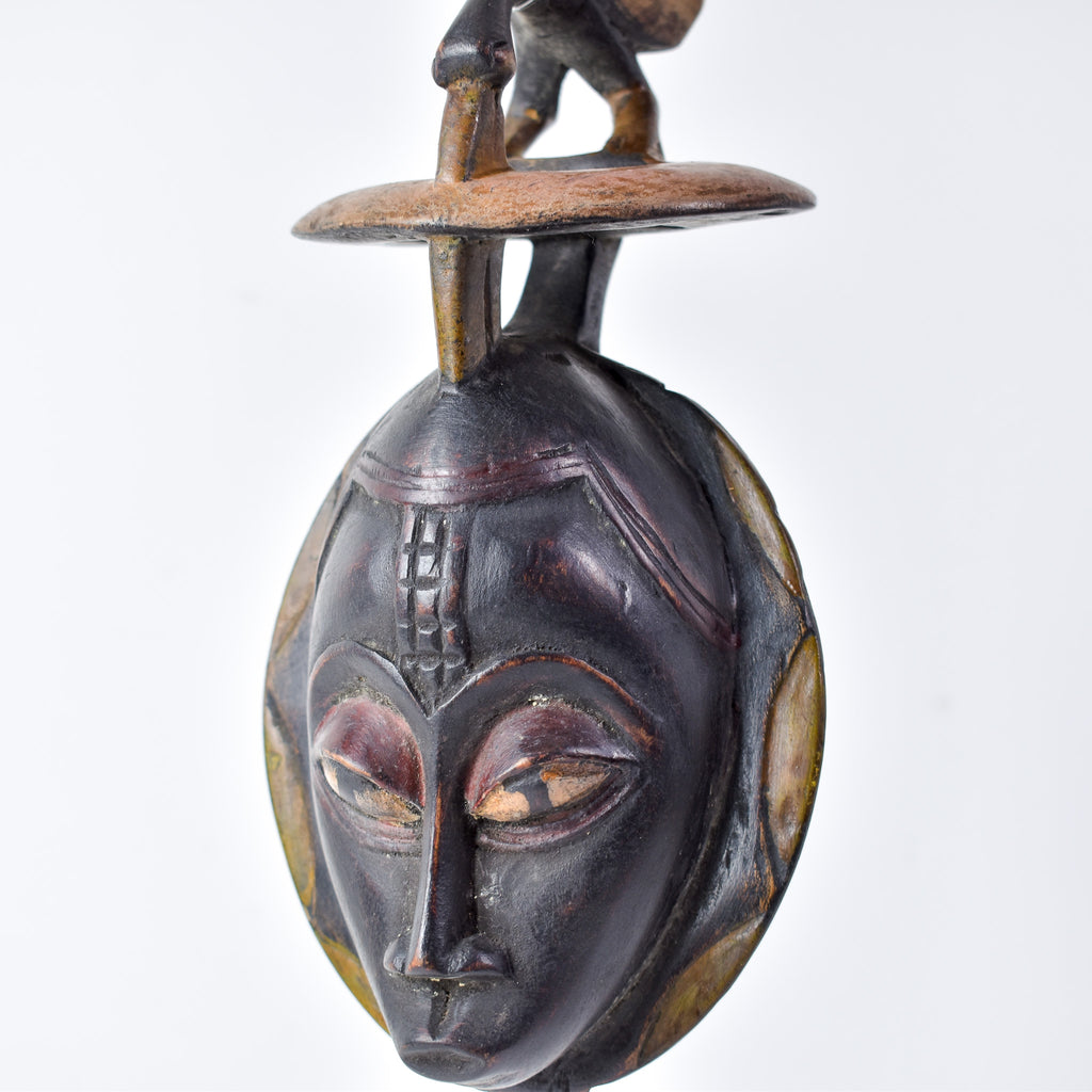 Guro Passport Mask with Bird Côte d'Ivoire