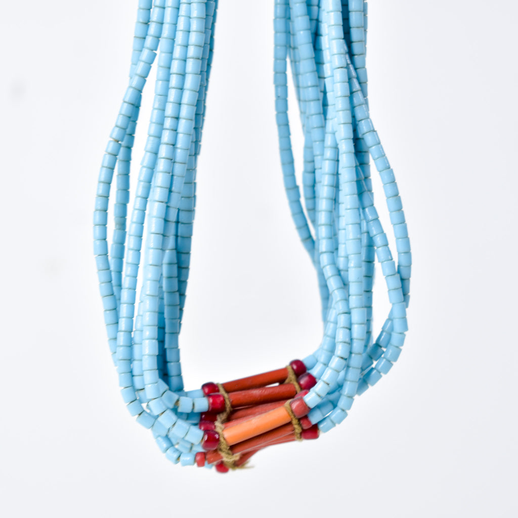 Fulani Beaded Necklace Nigeria 32 Inch