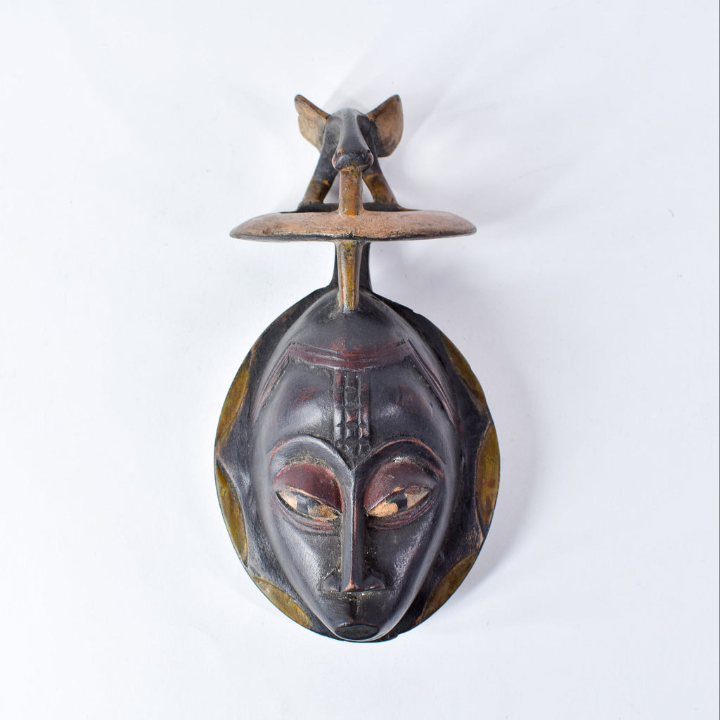Guro Passport Mask with Bird Côte d'Ivoire