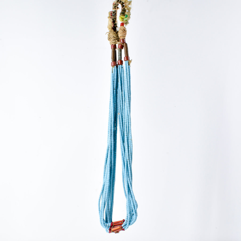 Fulani Beaded Necklace Nigeria 32 Inch