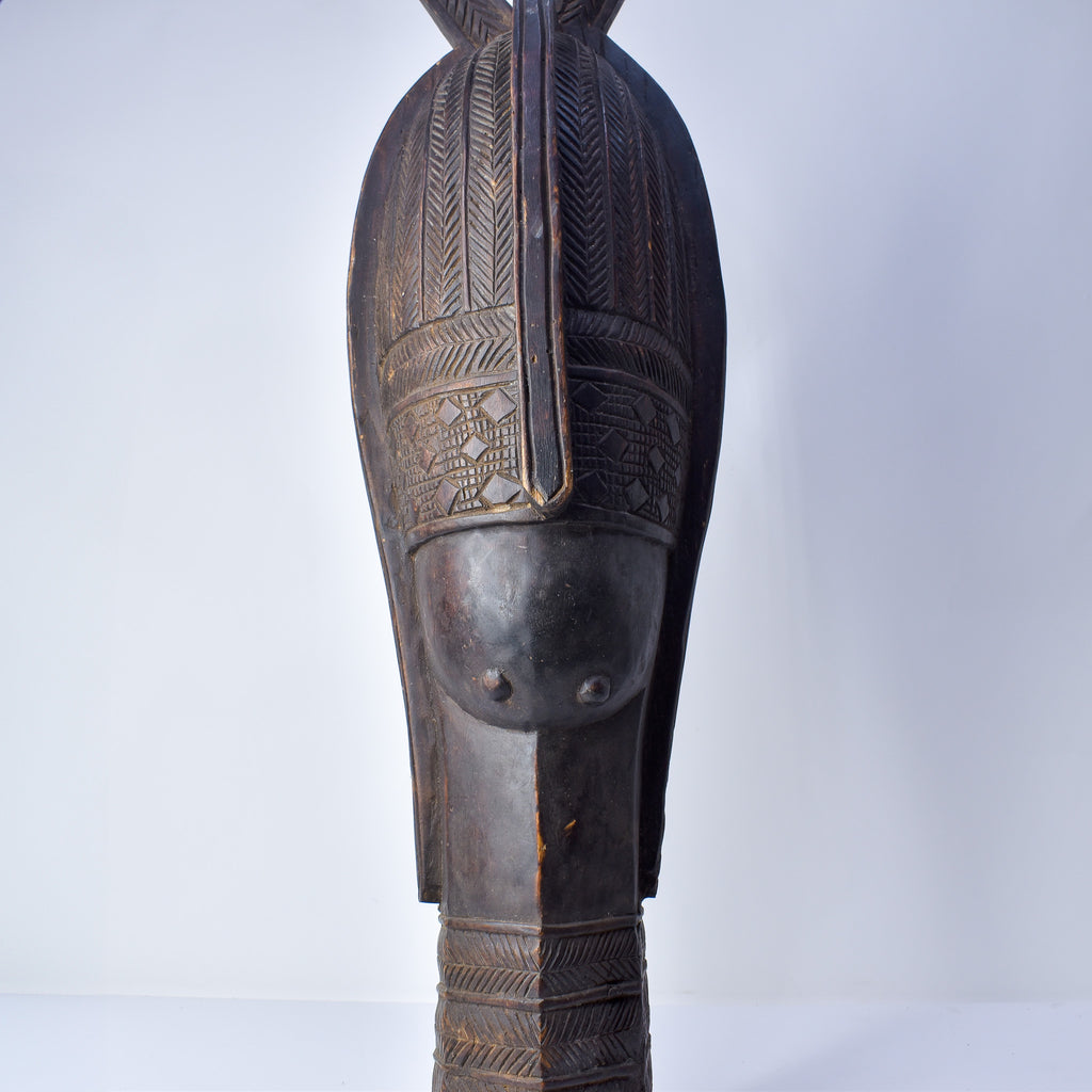 Mende Sowei Sande Society Mask Liberia