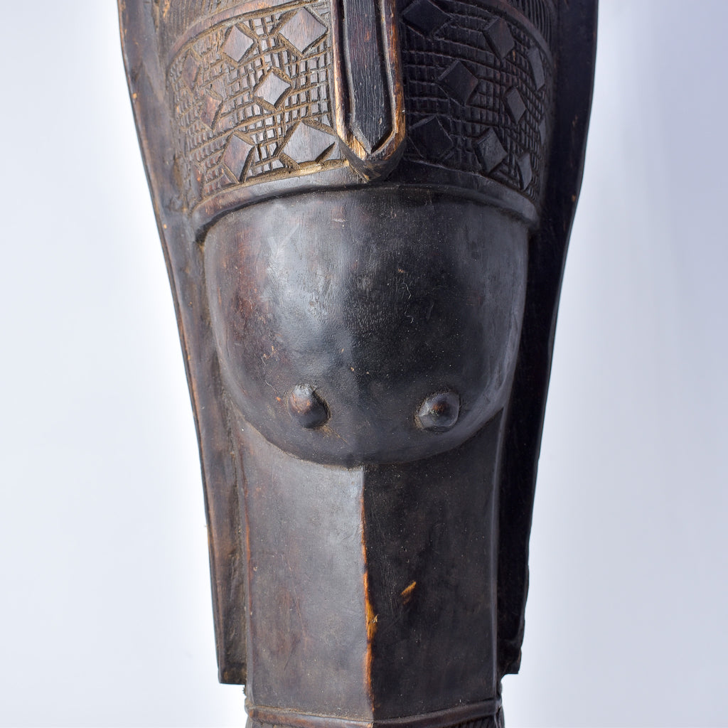Mende Sowei Sande Society Mask Liberia