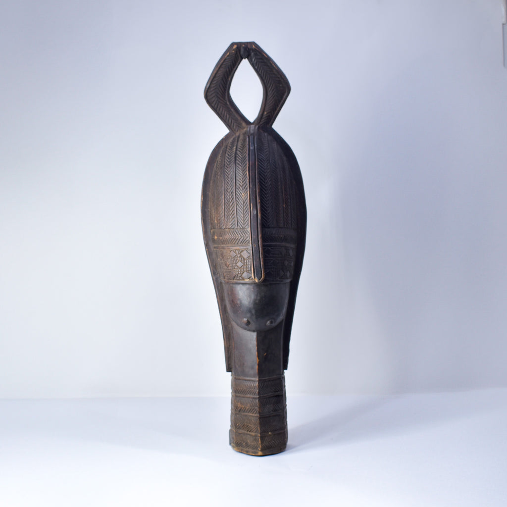 Mende Sowei Sande Society Mask Liberia