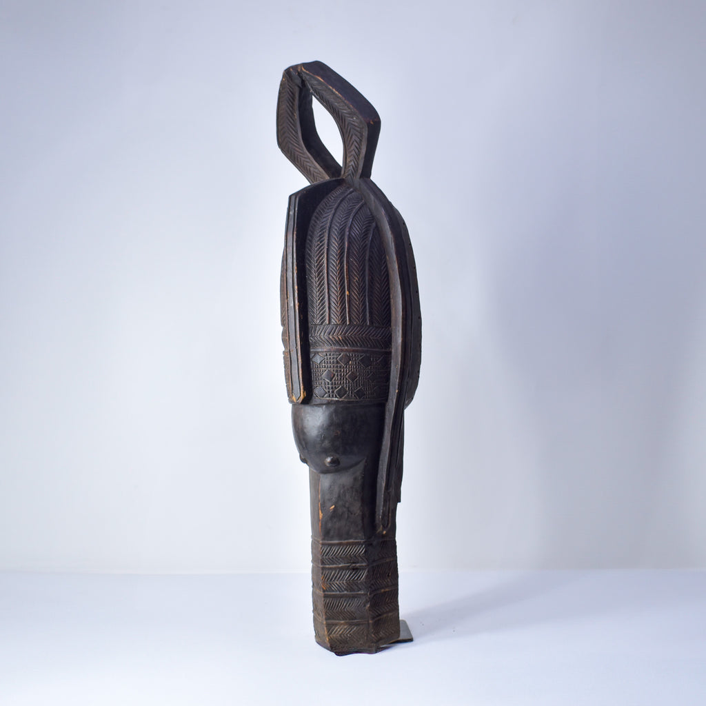 Mende Sowei Sande Society Mask Liberia
