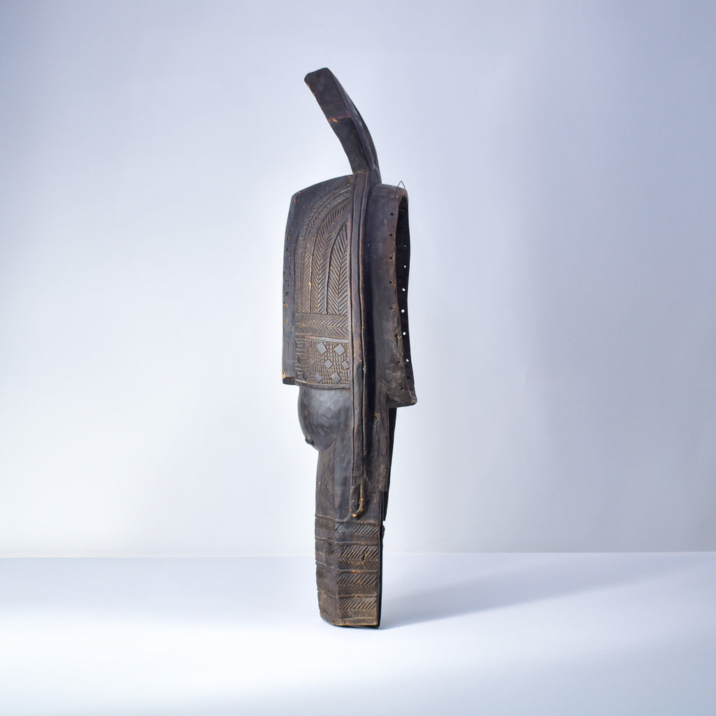Mende Sowei Sande Society Mask Liberia