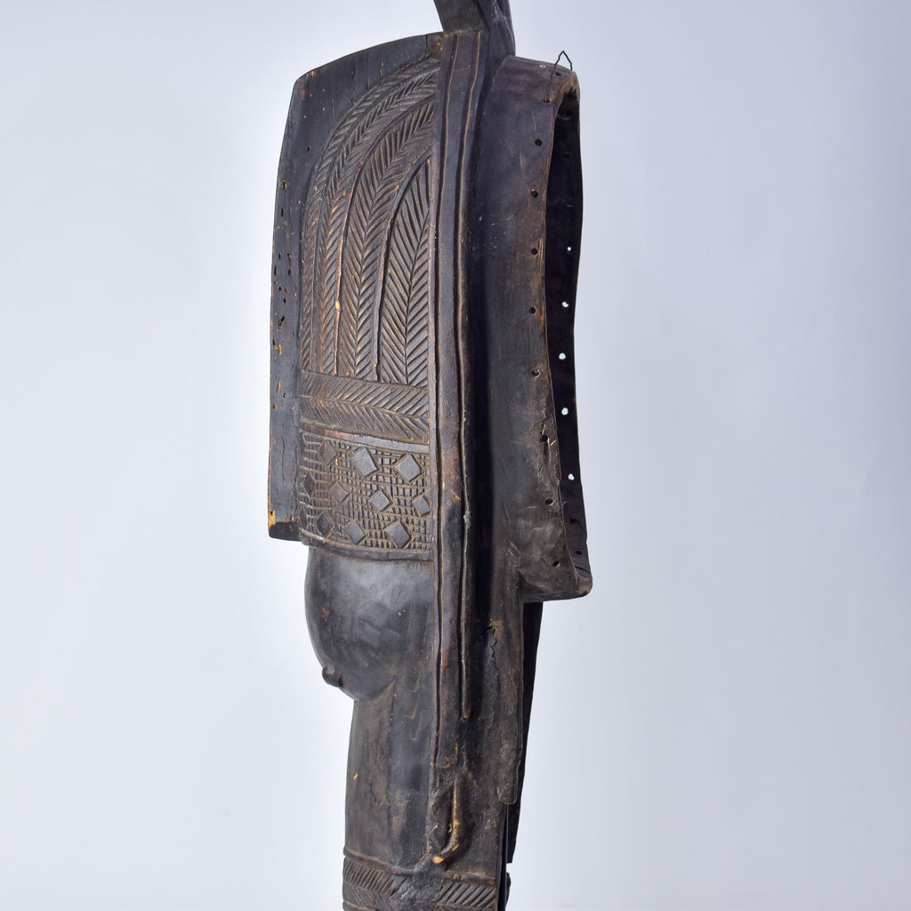 Mende Sowei Sande Society Mask Liberia