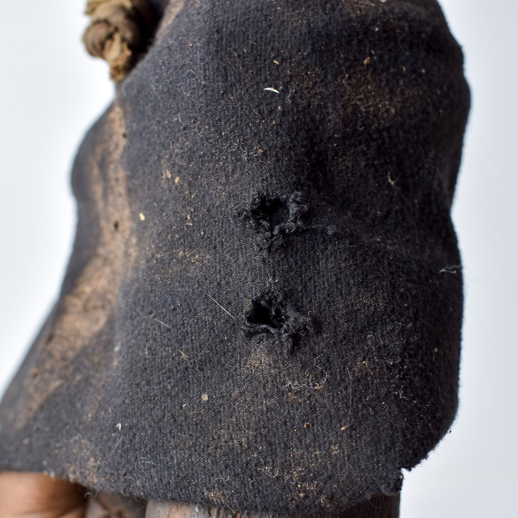 Yaka Fetish With Feathers Figure Congo