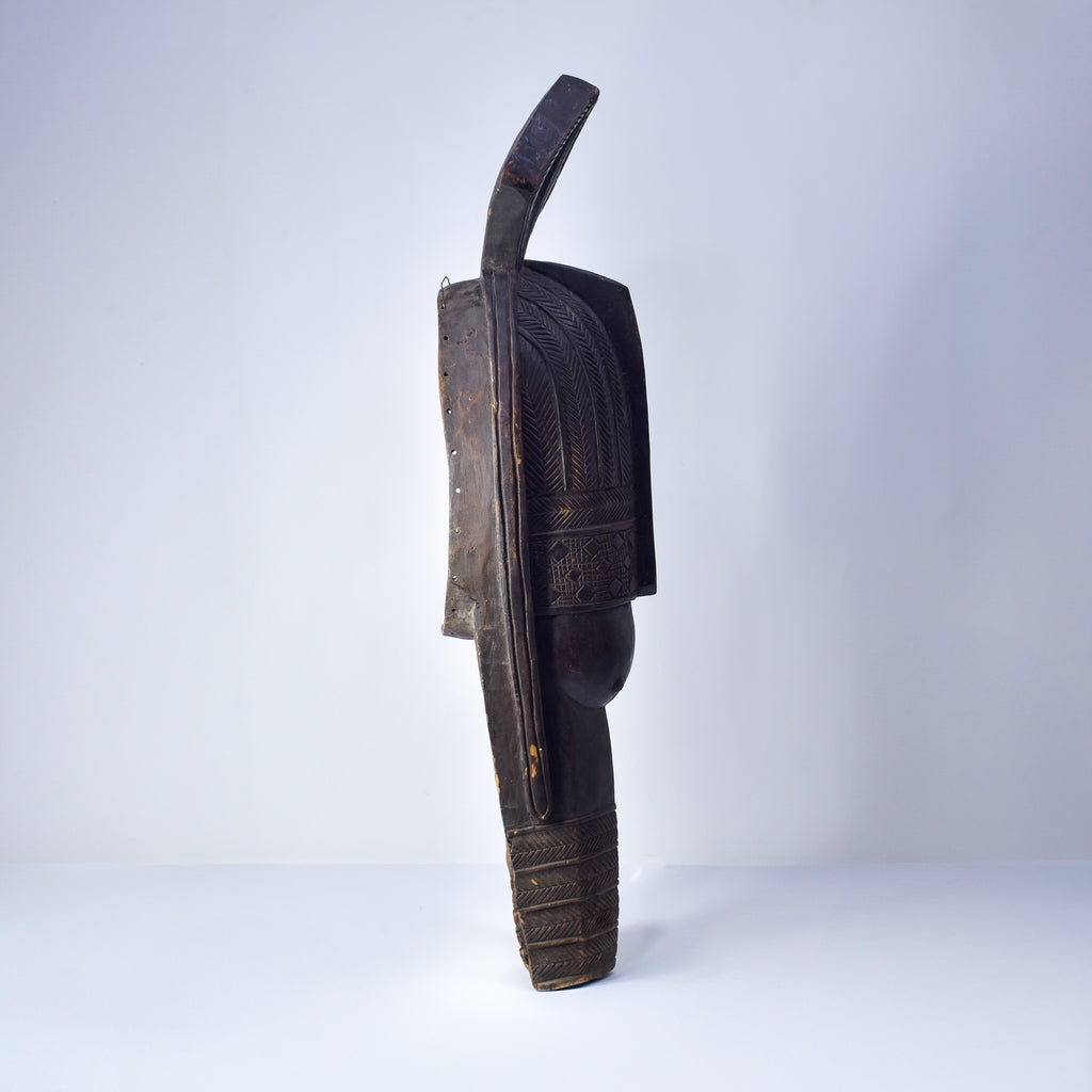Mende Sowei Sande Society Mask Liberia