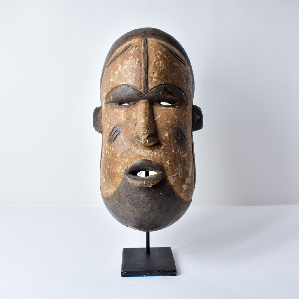 Igbo Carved Wood Mask Nigeria