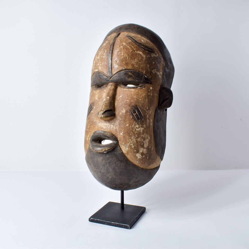 Igbo Carved Wood Mask Nigeria