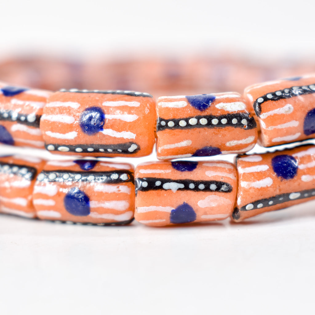 Krobo Recycled Powder Glass Trade Beads