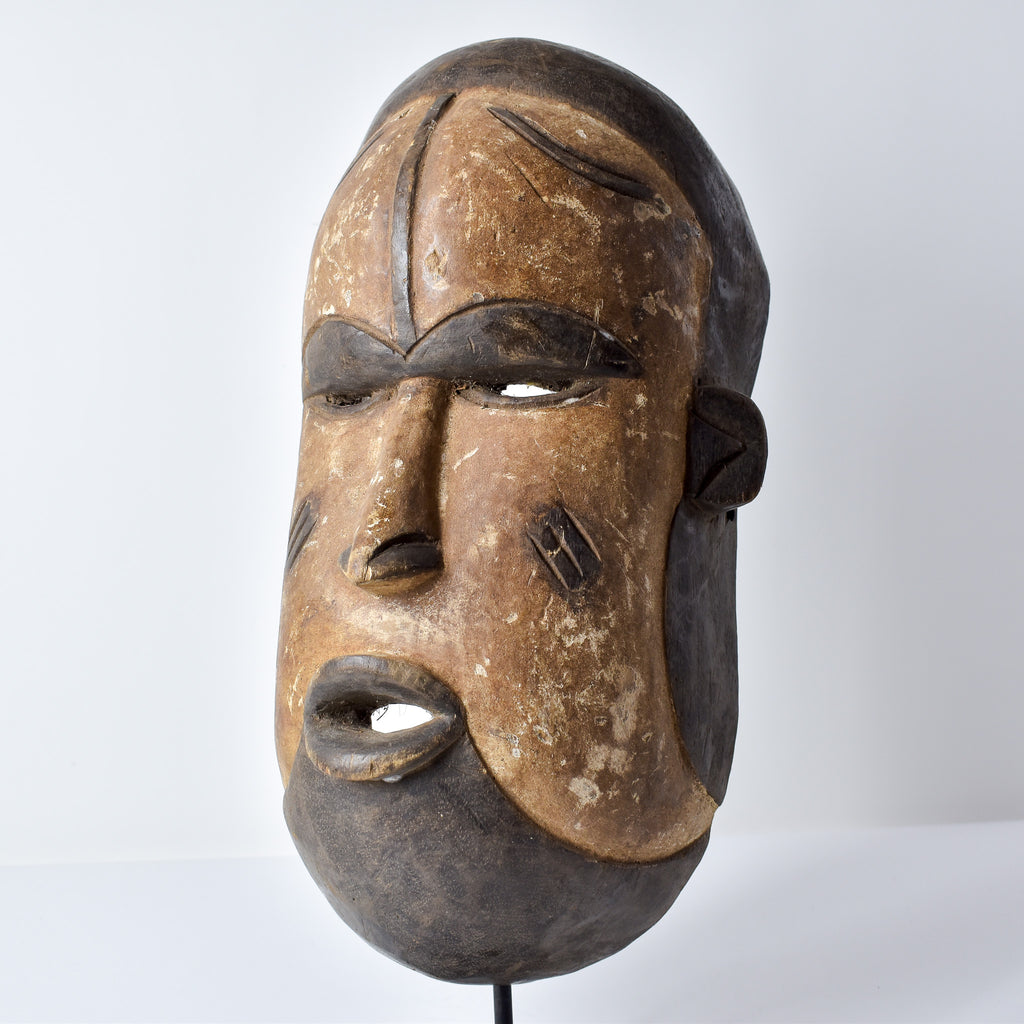 Igbo Carved Wood Mask Nigeria