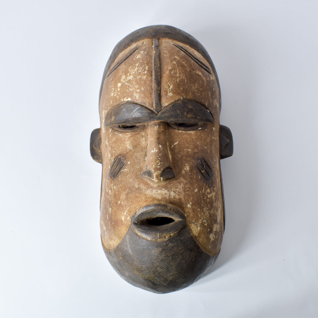 Igbo Carved Wood Mask Nigeria