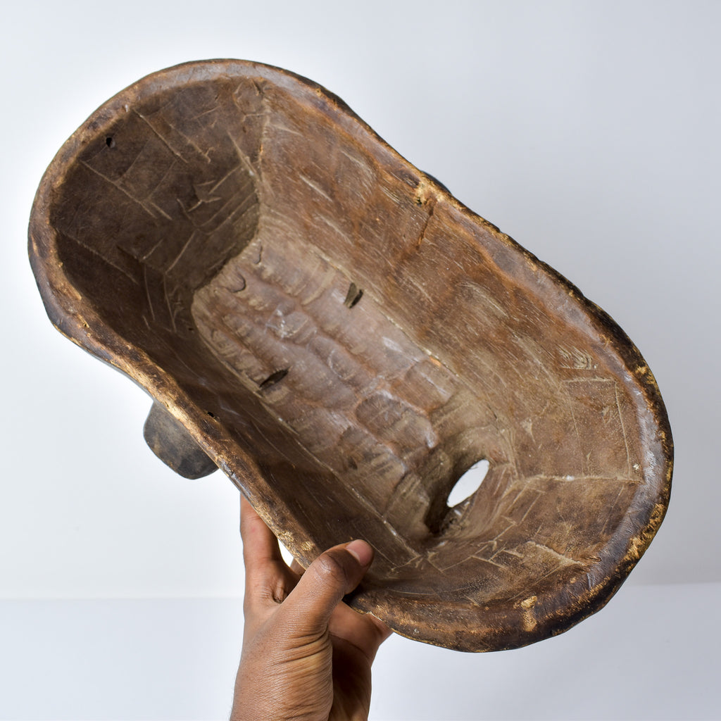 Igbo Carved Wood Mask Nigeria