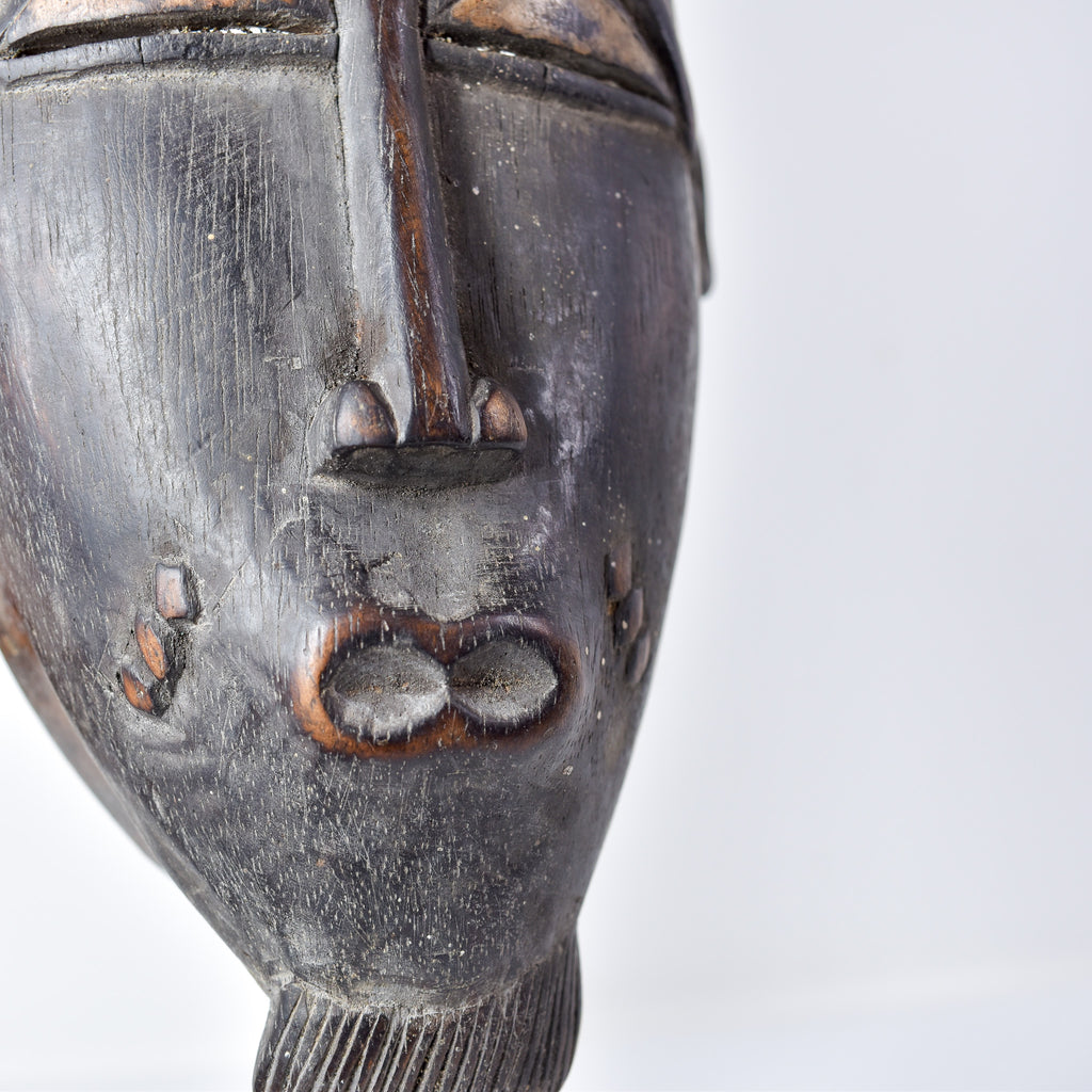Yaure Baule Portrait Mask Côte d'Ivoire