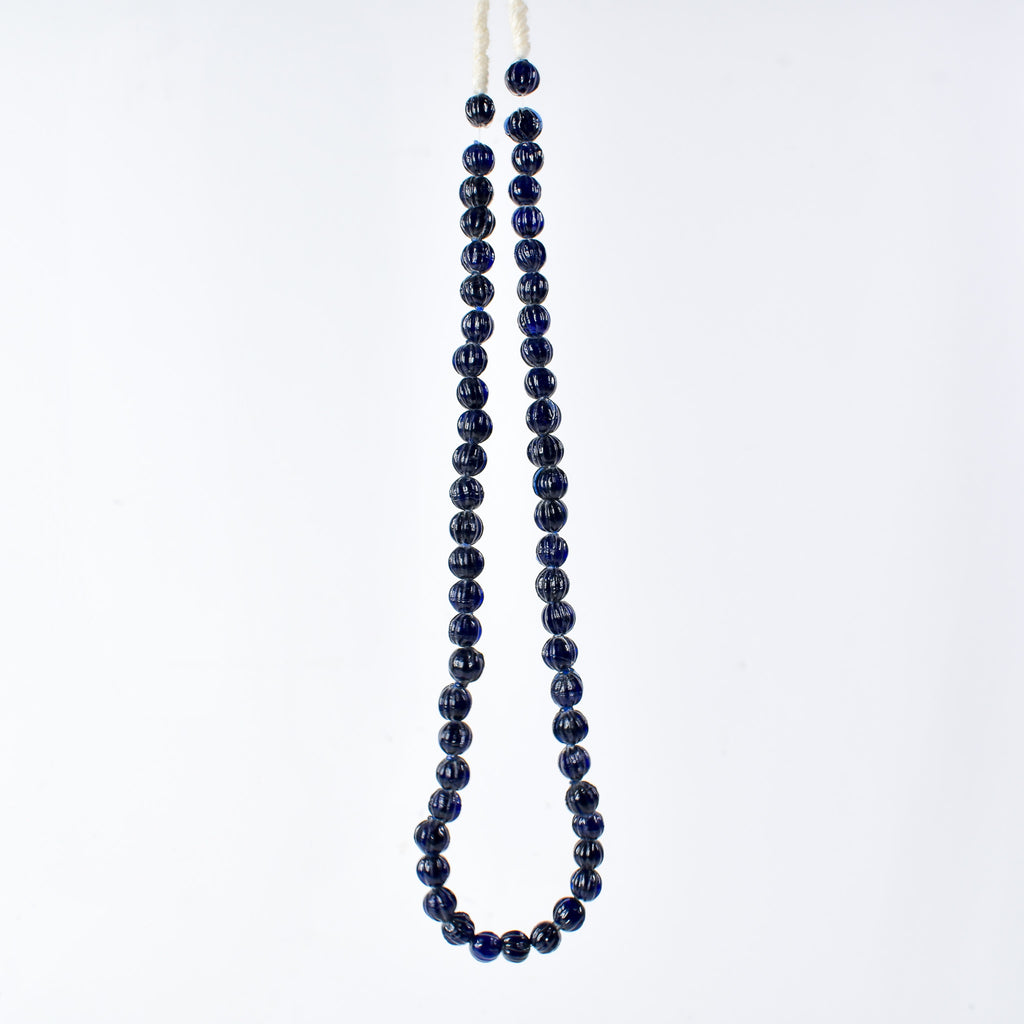 Glass Blue Trade Beads India