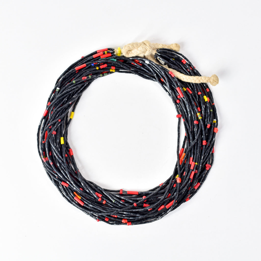 Baule Tamba Black Bead Necklace