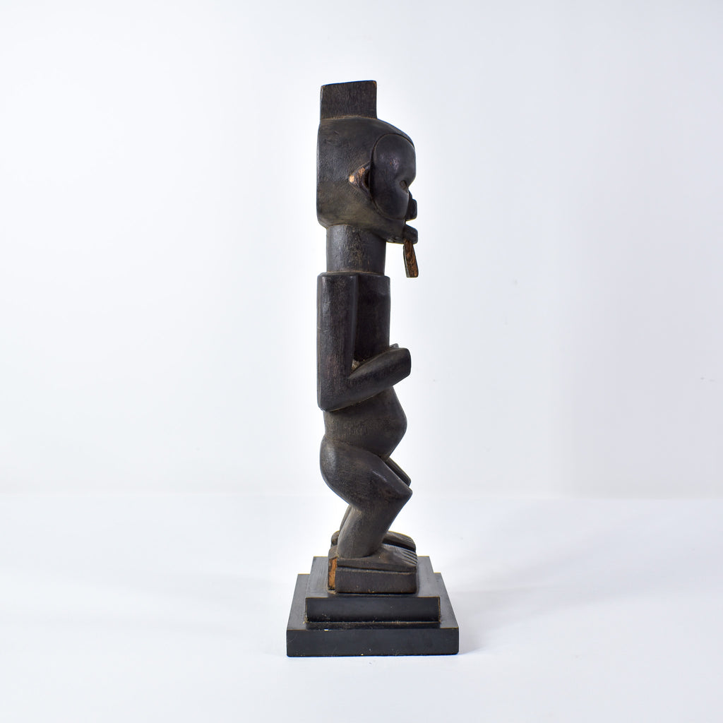 Yaka Wood Figure on Custom Base Congo