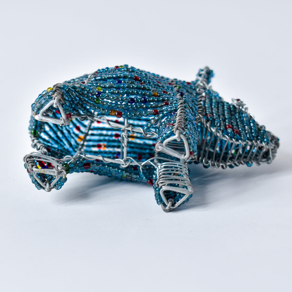 Zulu Beaded Wire Rhinoceros South Africa