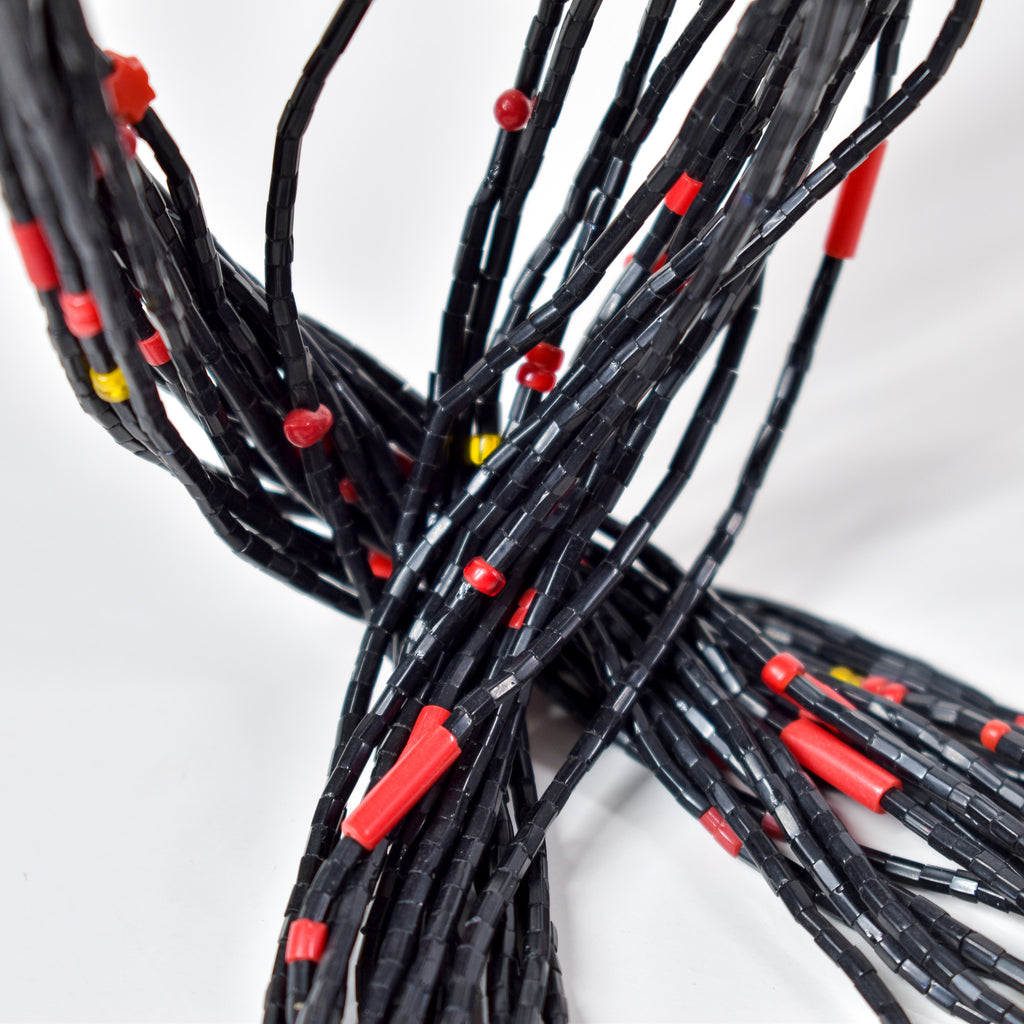 Baule Tamba Black Bead Necklace