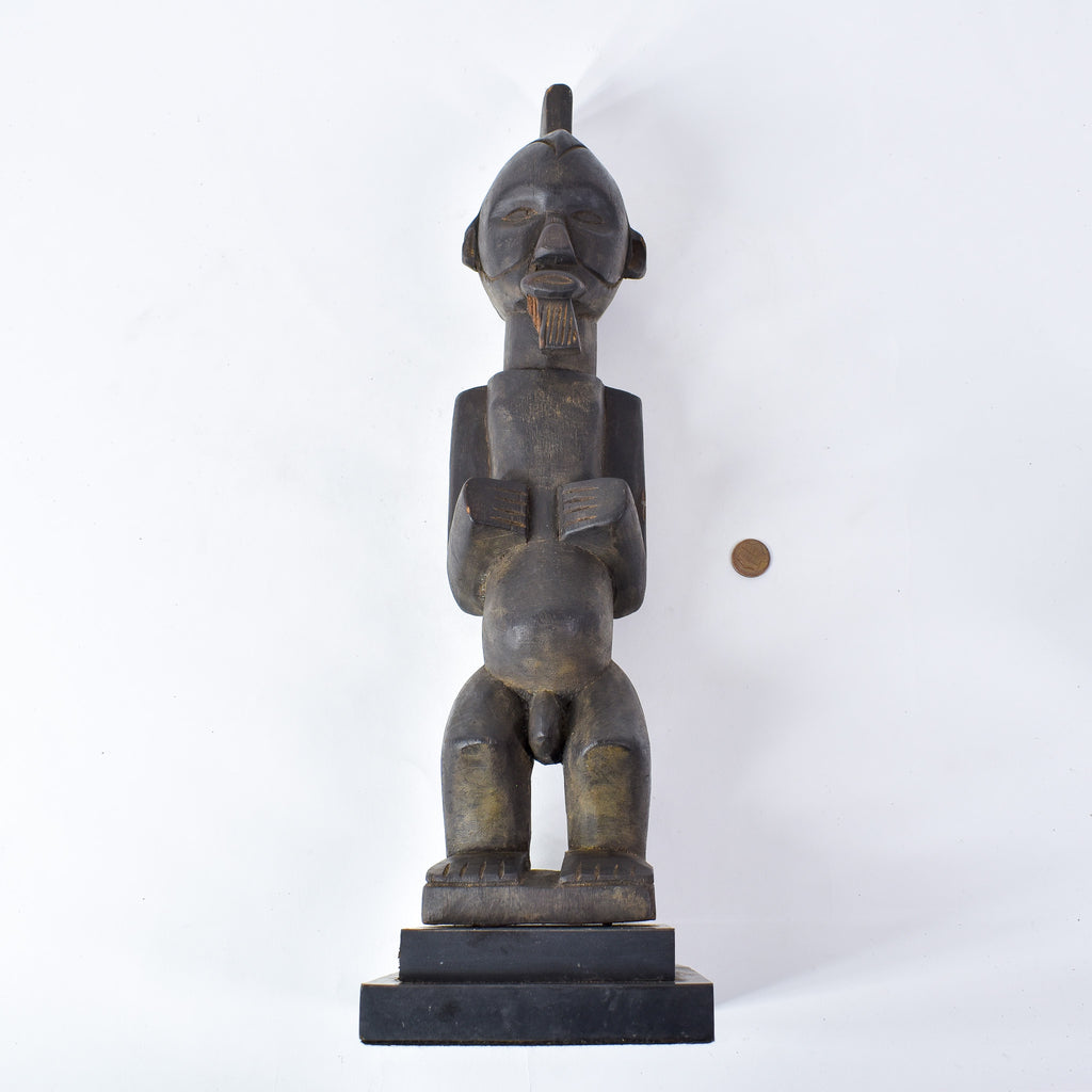 Yaka Wood Figure on Custom Base Congo
