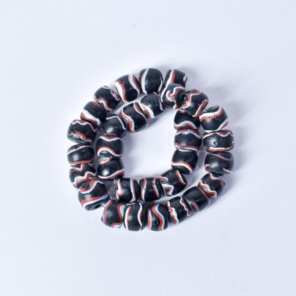 Rattlesnake Venetian Trade Beads
