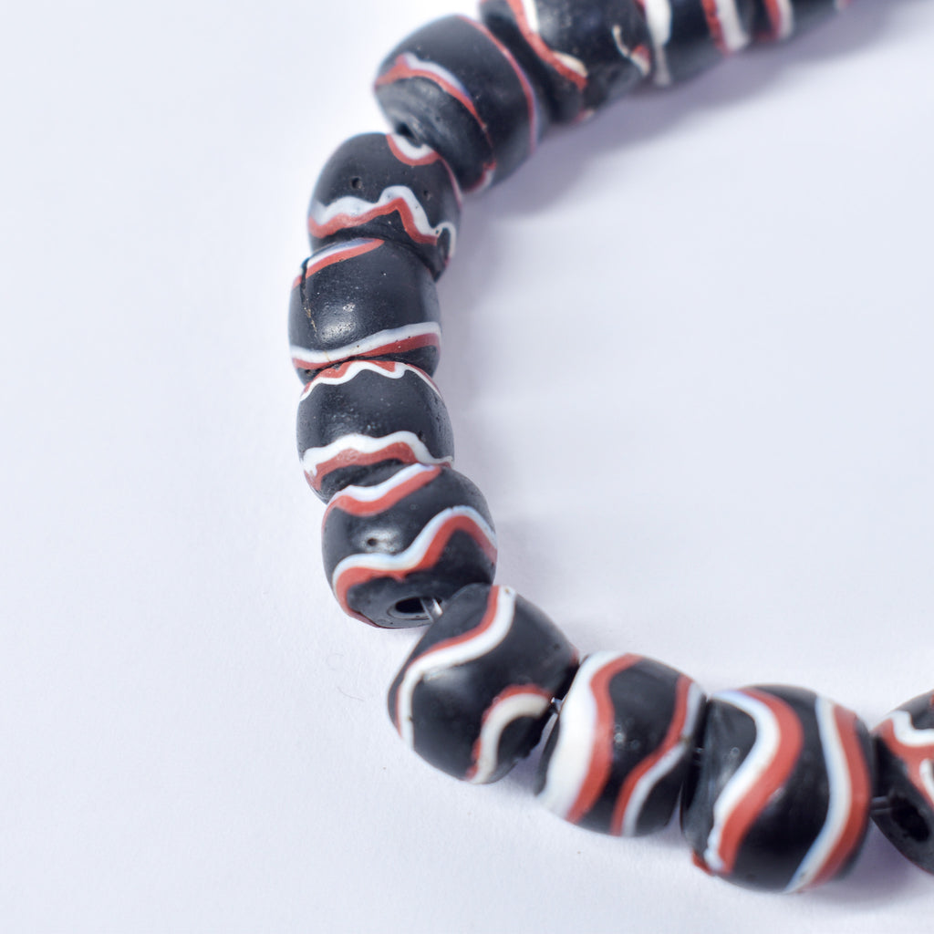 Rattlesnake Venetian Trade Beads