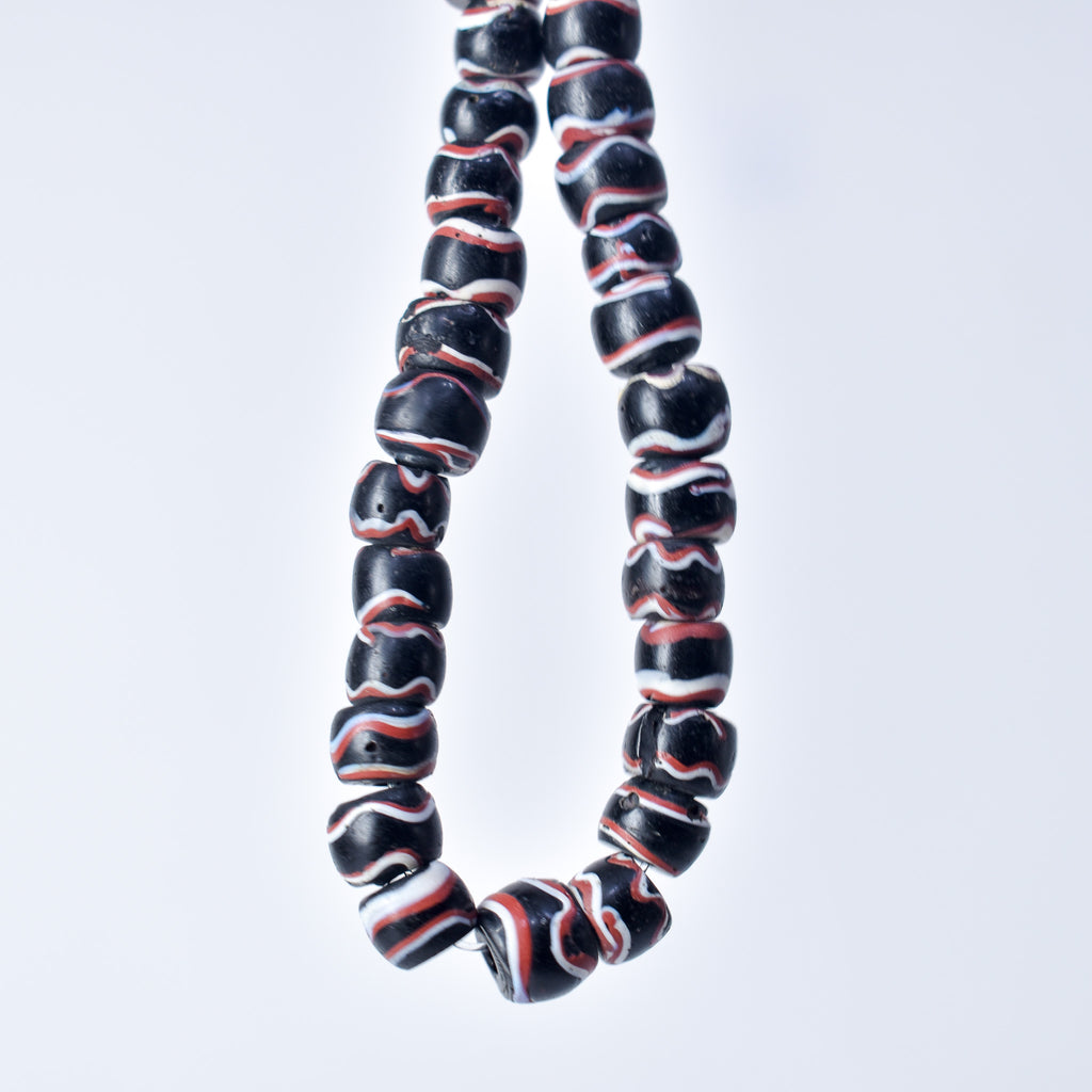 Rattlesnake Venetian Trade Beads