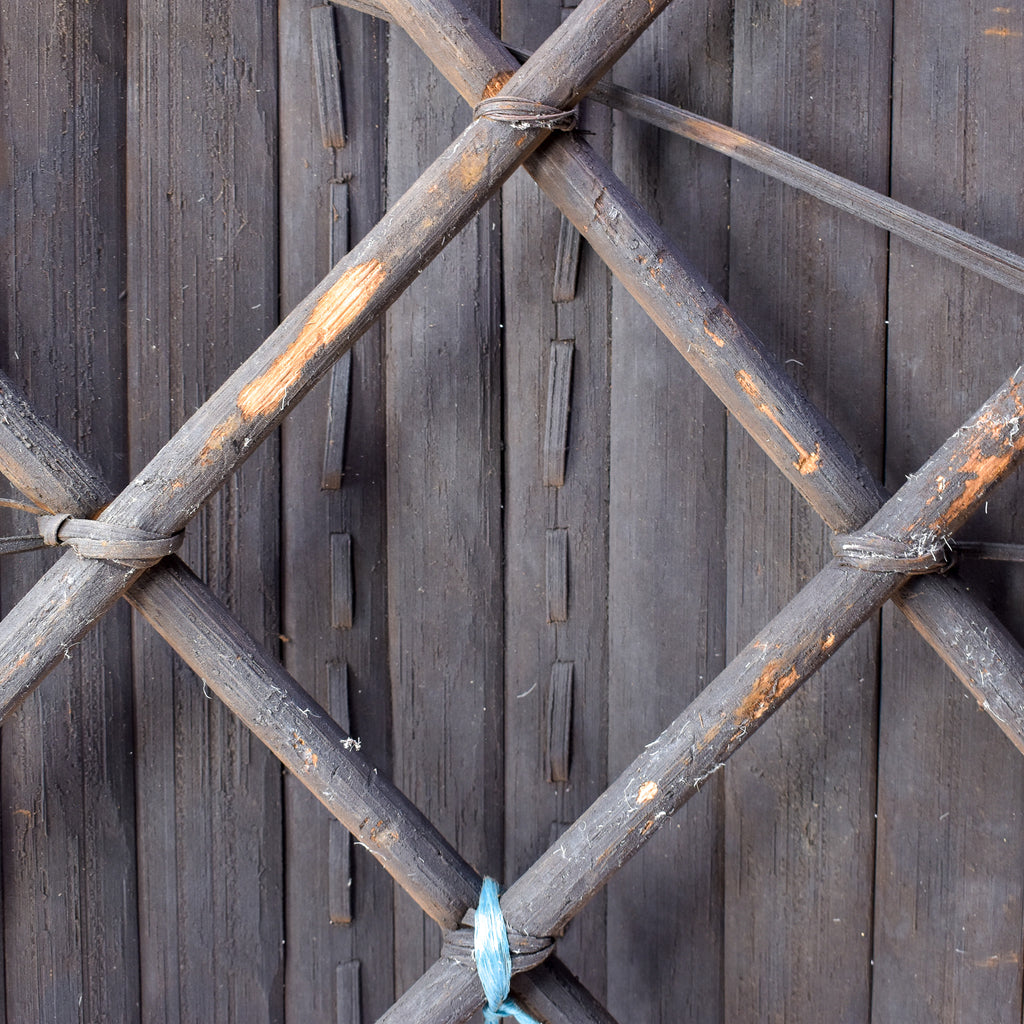 Kuba Bamboo Woven Shield Congo