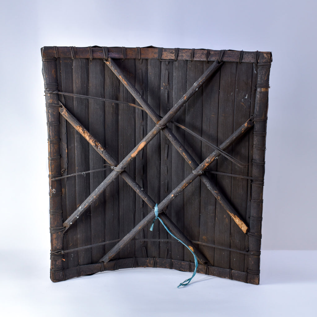Kuba Bamboo Woven Shield Congo