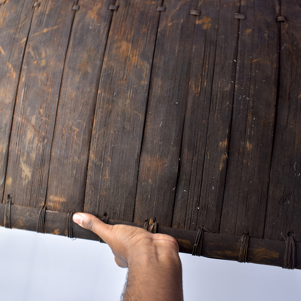 Kuba Bamboo Woven Shield Congo