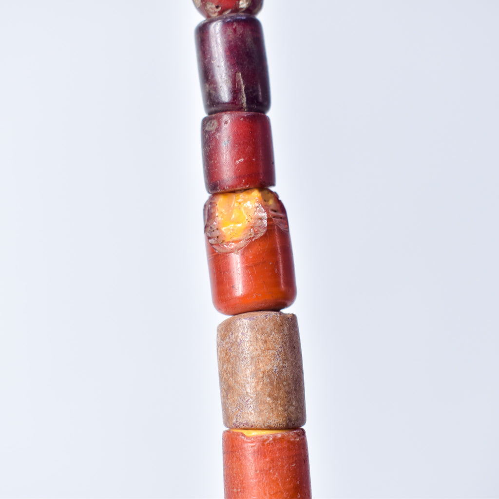 Cornaline d'Aleppo Prize Strand Venetian Trade Beads 30 inch