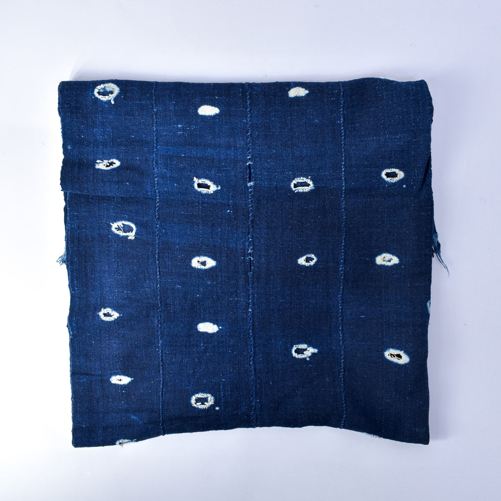 Blue Mudcloth Textile Mali 59x38 Inch