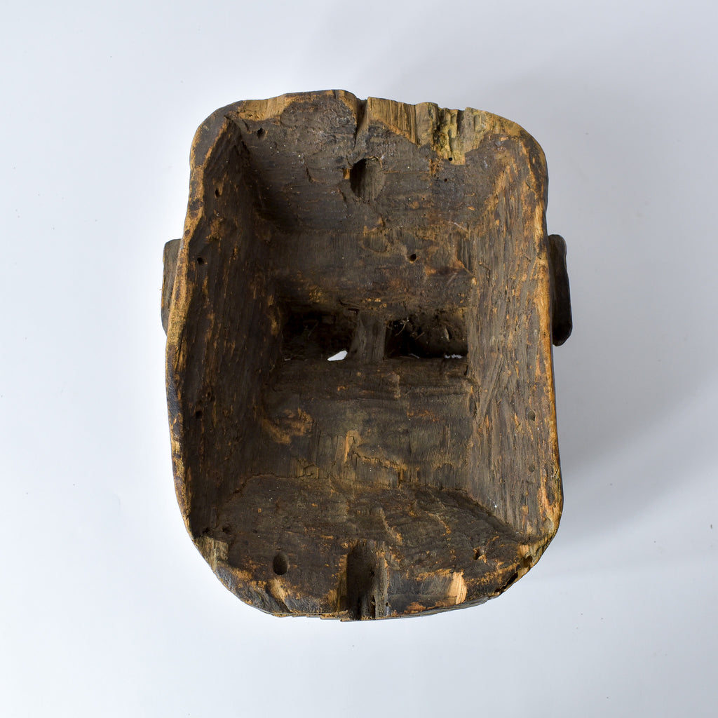 Ibibio Carved Cross River Mask Nigeria