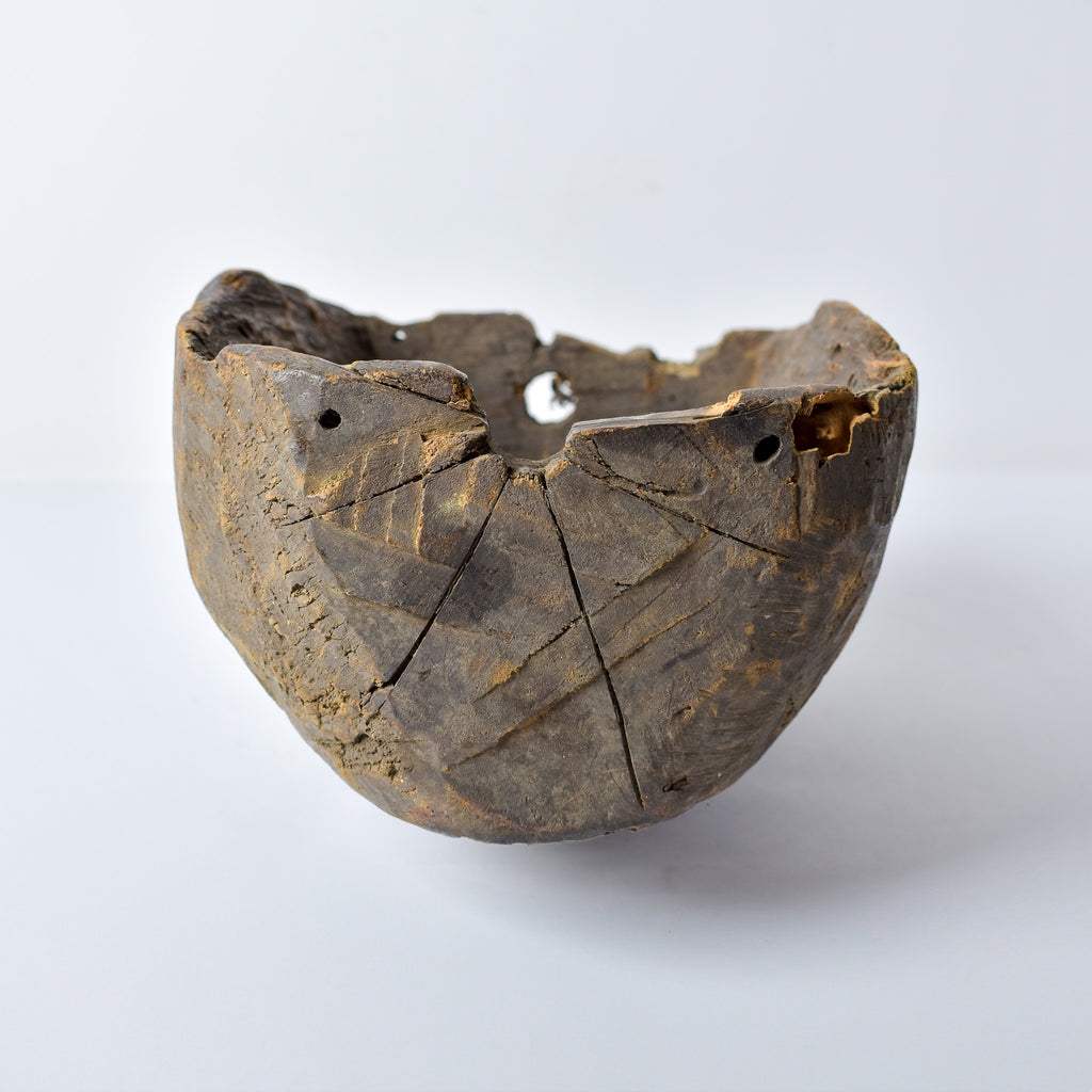 Ibibio Carved Cross River Mask Nigeria