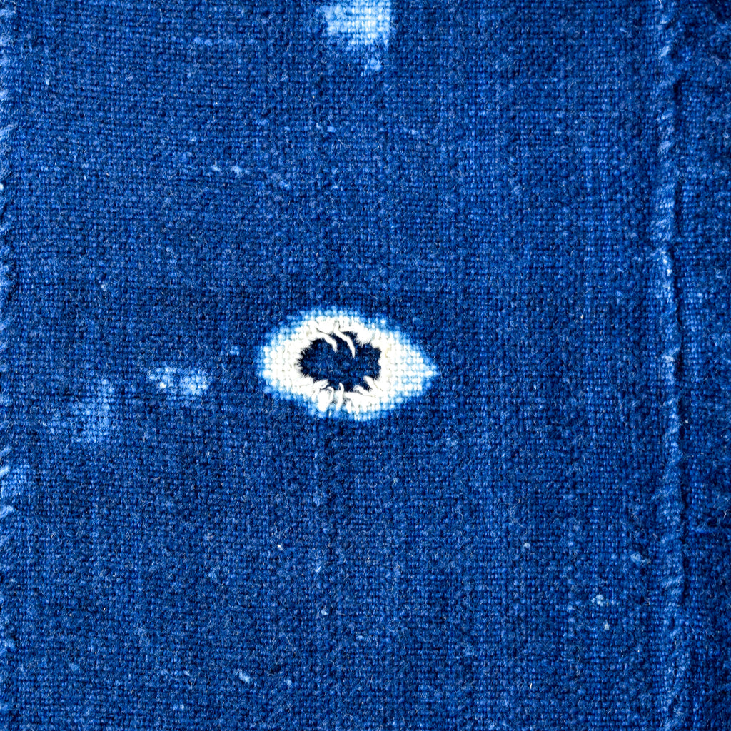 Blue Mudcloth Textile Mali 59x38 Inch