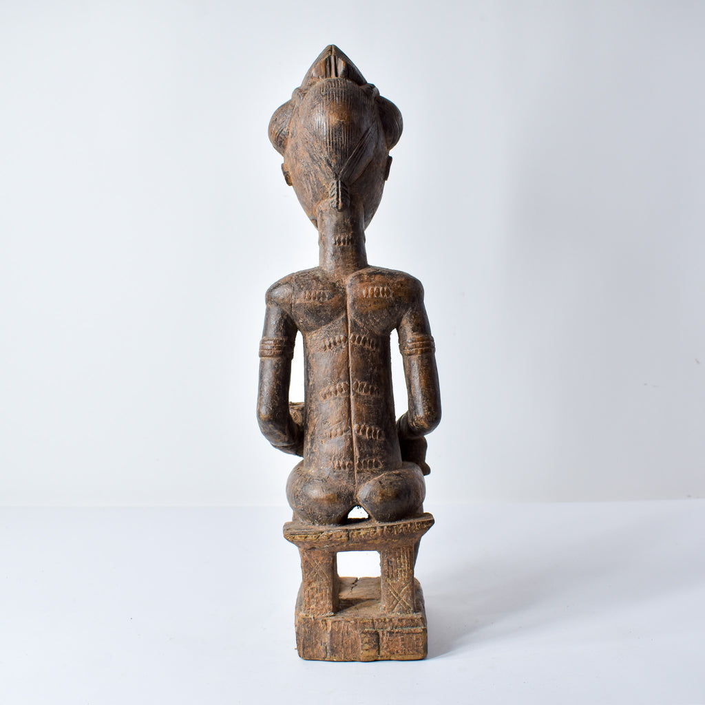 Baule Maternity Wood Figure