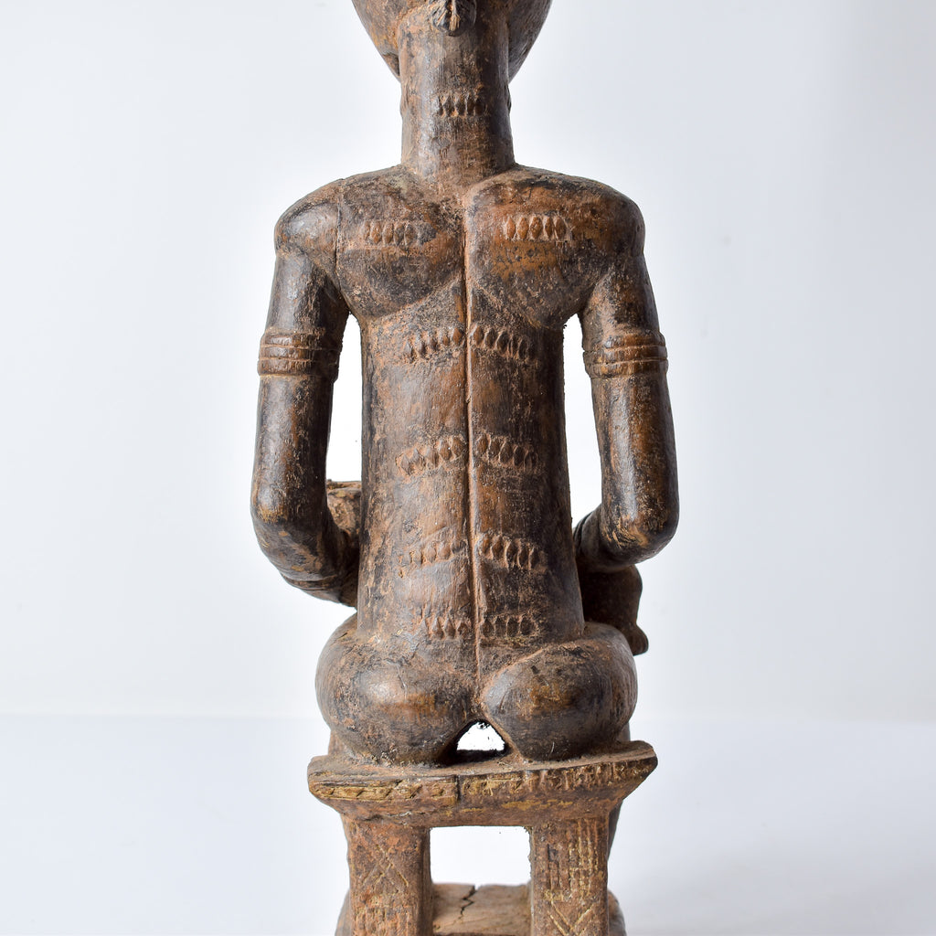 Baule Maternity Wood Figure
